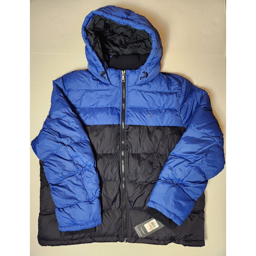 Tommy Hilfiger Down Alternative Hooded Puffer Jacket Men's 3XL